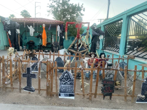 Casita del terror y dulces